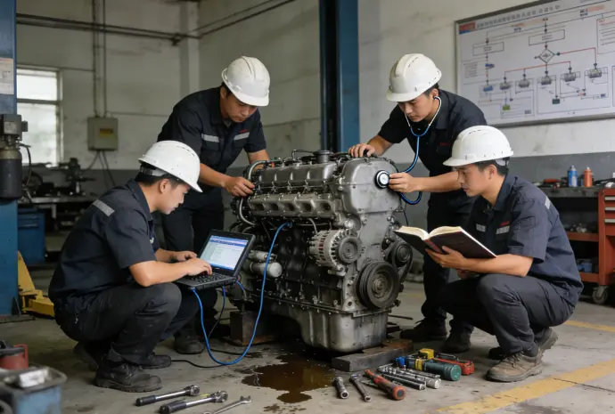 Başlamaz və ya başlamamaq çətin olan bir dizel mühərrikini aradan qaldırmaq