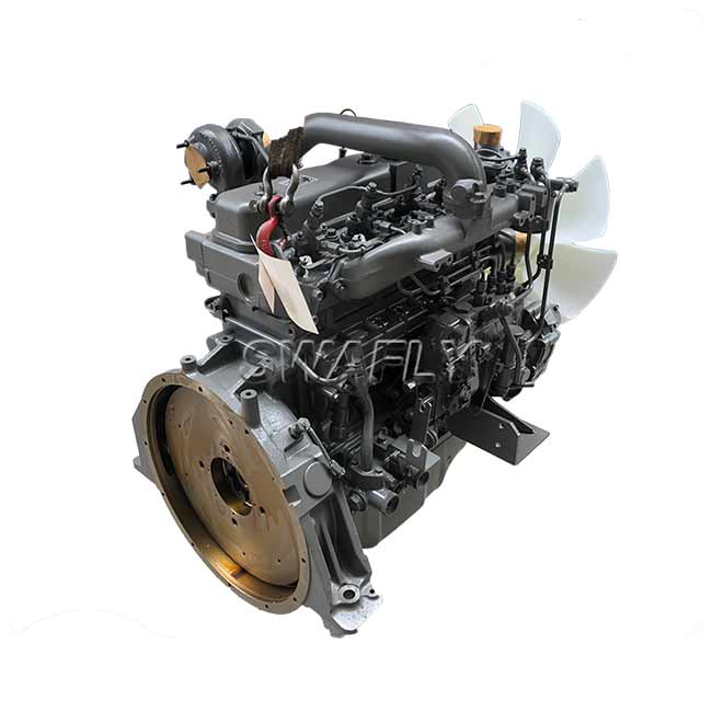 Hitachi ZX120 üçün Isuzu 4 Silindrli 4BG1T Komplekt Mühərrik Yığması