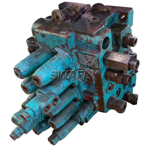 Kobelco SK120-5 SK120-3 SK120 üçün əsas idarəetmə klapan assy